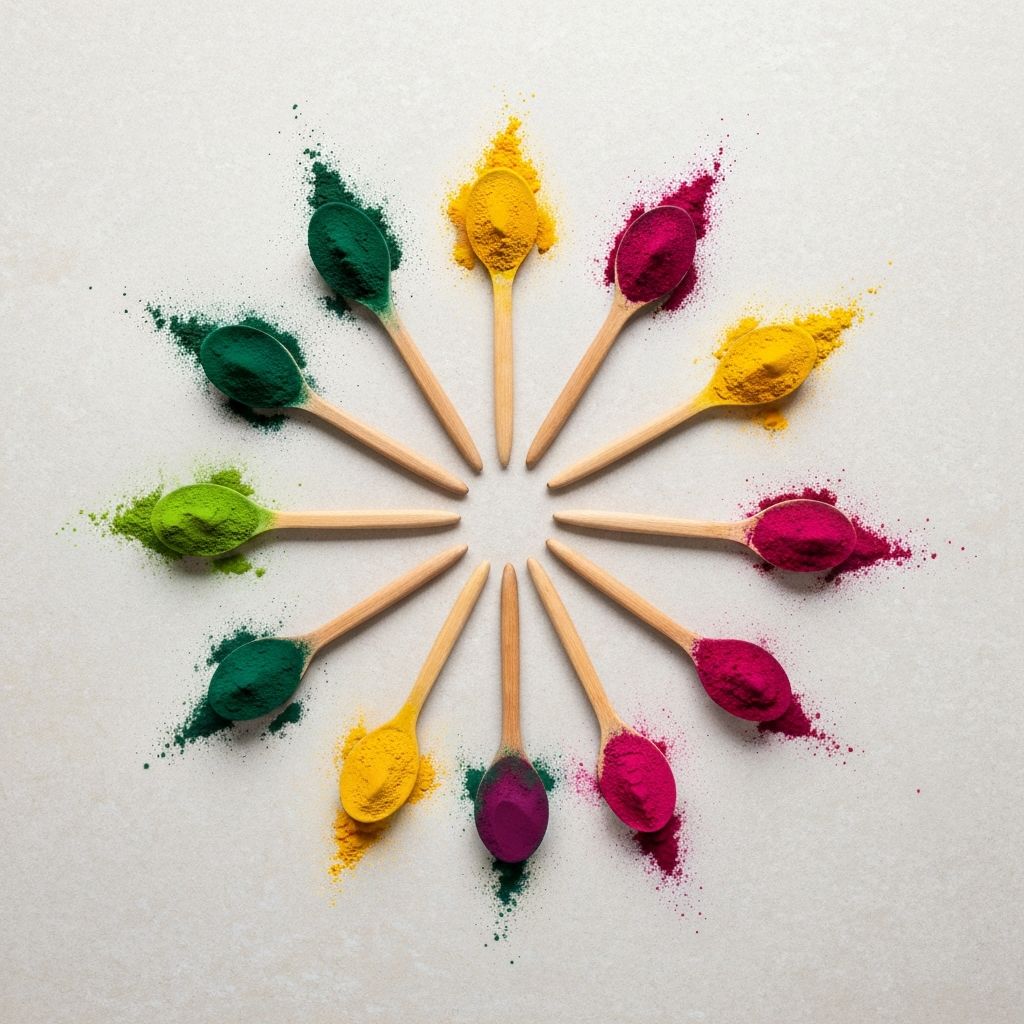 Natürliche Pulver und Extrakte